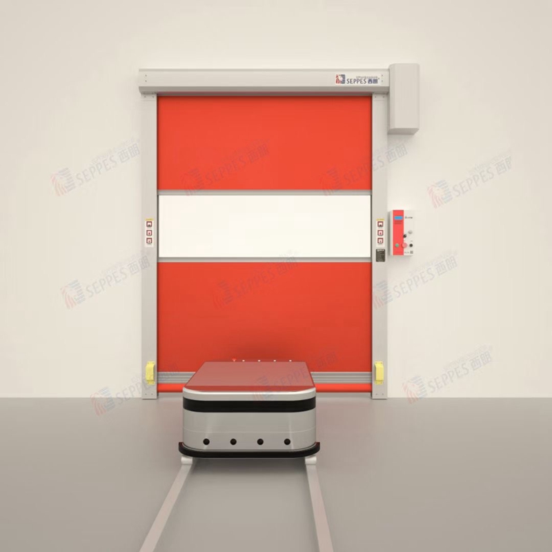 可以和AGV小車(chē)通訊的快速卷簾門(mén)廠家插圖 可以和AGV小車(chē)通訊的快速卷簾門(mén)廠家插圖